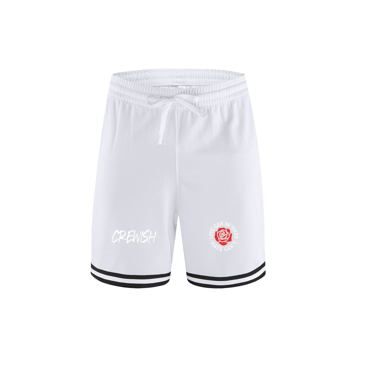 Classic Stripe Trim Basketball Shorts